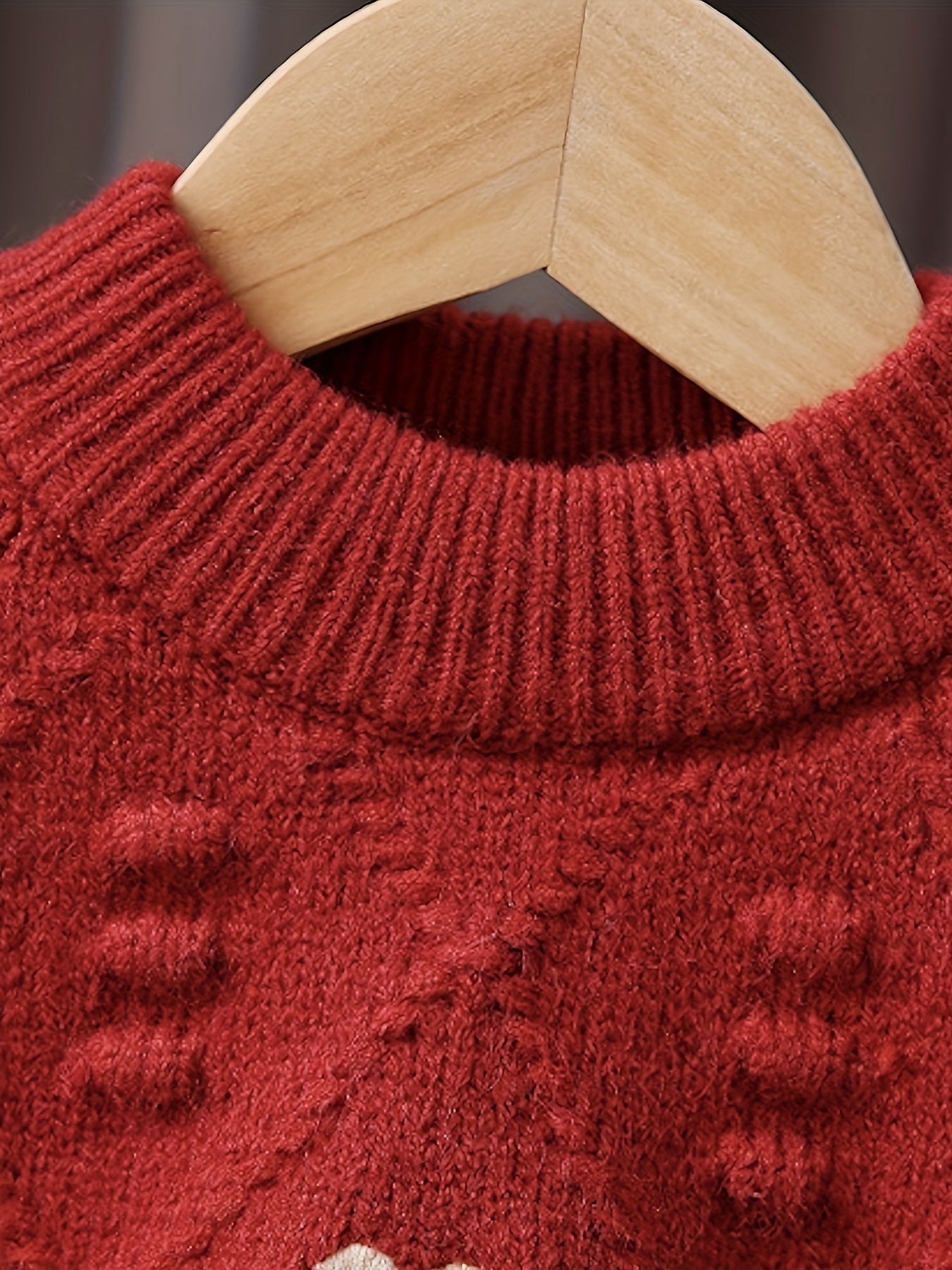 Baby Girls' Hearts Cable Knit Sweater