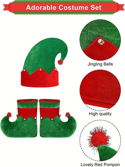 6-Piece Vintage Elf Costume Set