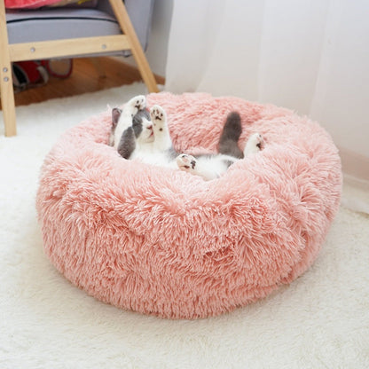 Pet Palace™ - Fluffy Donut Basket